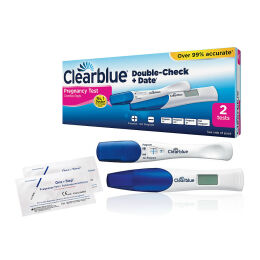 CLEARBLUE cyfrowy test ciążowy 1szt + PLUS 1szt +2p